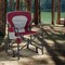Oxford Rocking Camping Chair with Cup Holder and Storage Pocket
